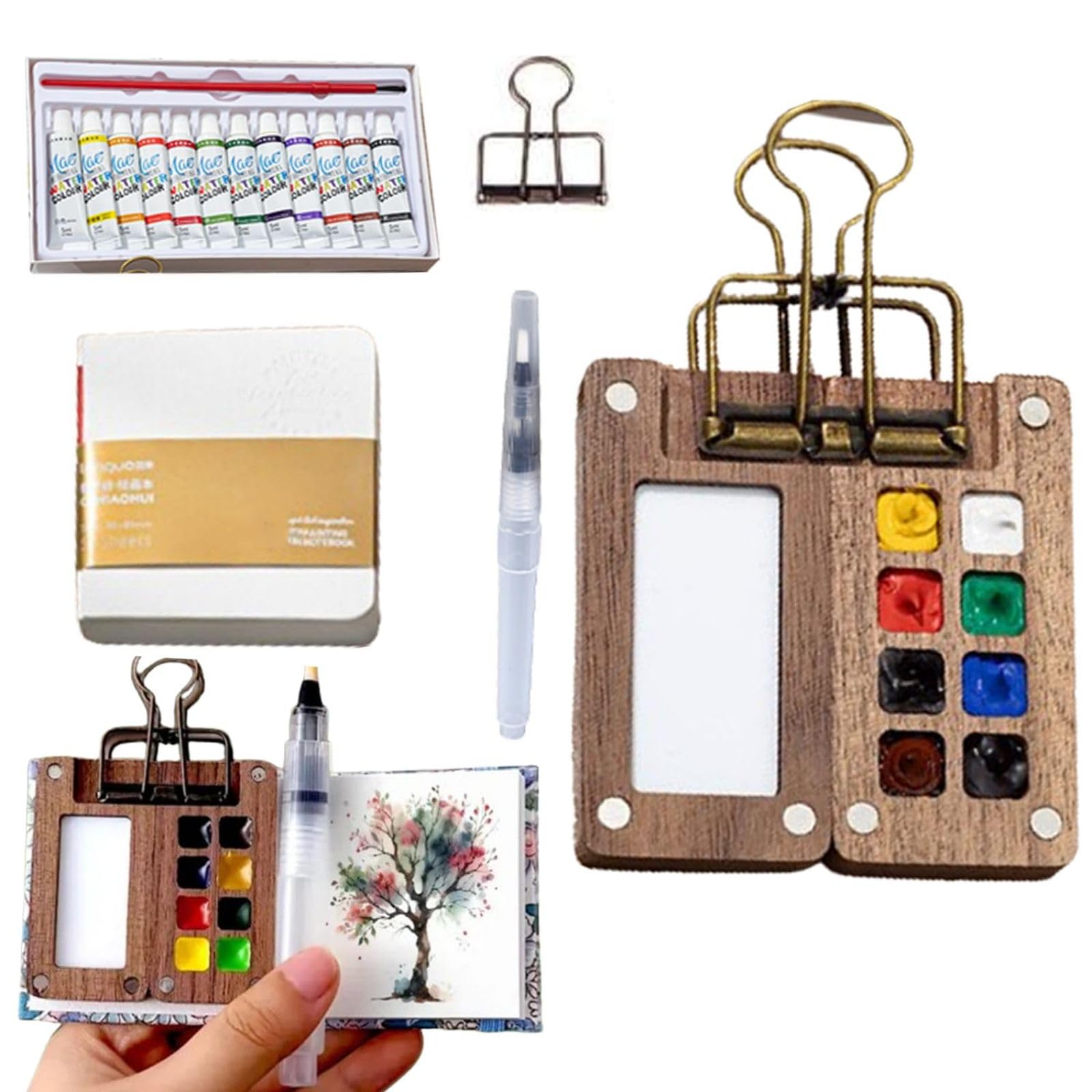 Tobio Mini Watercolor Travel Set — photo 1